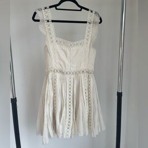 Free People (FP One) Ivory White Verona Dress